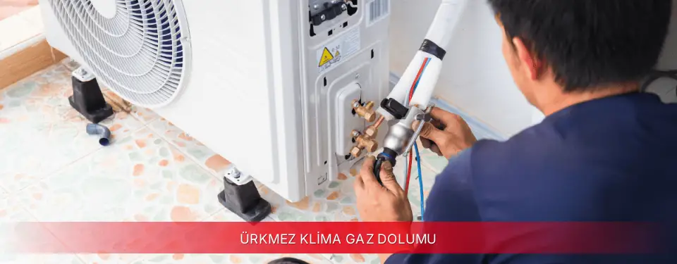 Ürkmez İlçemi Mitsubishi Electric Klima Gaz Dolumu